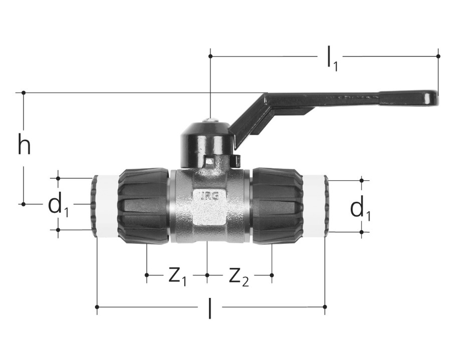 JRG Sanipex MT Ball valve, PN 10