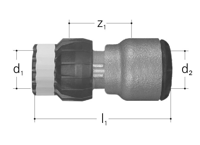 JRG Sanipex MT Adapter to push-in connection, PN 10