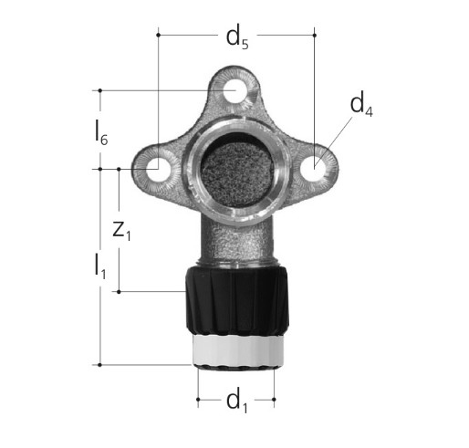 Fitting connector, single